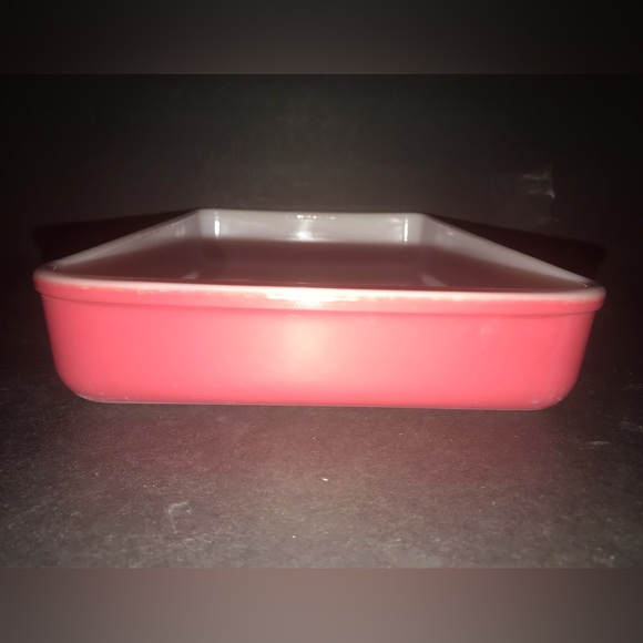 Vintage Pyrex #232 2qt. Lasagna Pan Casserole Dish Dessert Baking Flamingo Pink - Picture 10 of 16